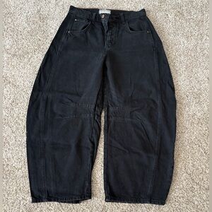 Free People Barrel Jeans - Size 26